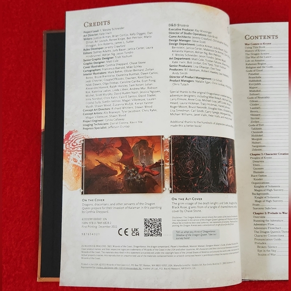 โ๏ธ Dragonlance: Shadow of the Dragon Queen  Hardcover Book - D&D Excellent - Picture 9 of 11